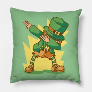 Leprechaun Luck: Get Your Dab On! Pillow