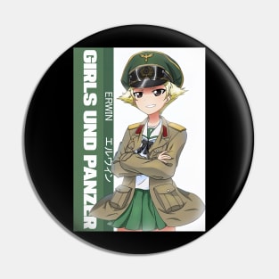 Riko Matsumoto Erwin Girls UND Panzer Pin