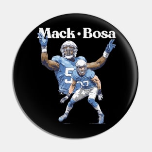 Khalil Mack & Joey Bosa Los Angeles C Duo Pin