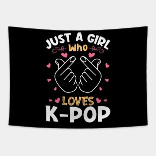 Aneisha K-Pop Girl Tapestry