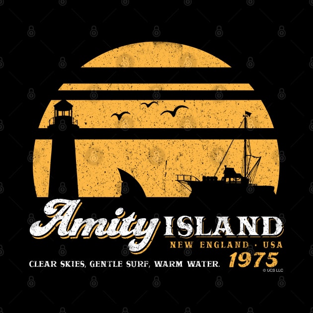 Amity Island Worn (Universal © UCS LLC) by Alema Art