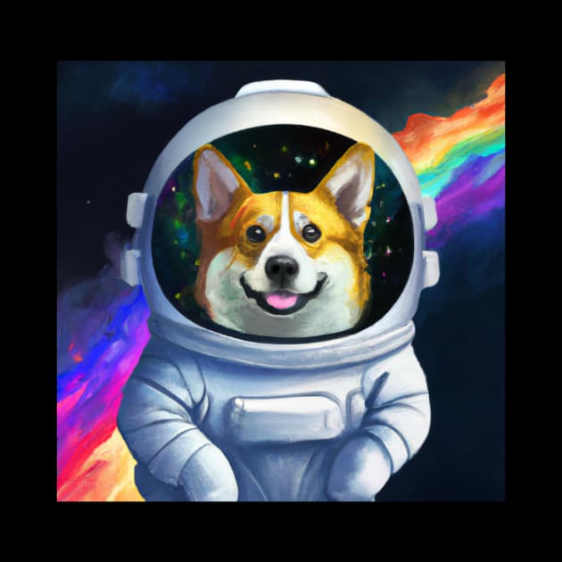 Astro Corgi by Oviseon