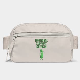 Emotional Support Gherkin funny pickle design Bag