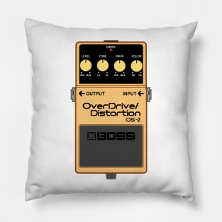 Boss OS-2 OverDrive / Distortion Guitar Effect Pedal Pillow