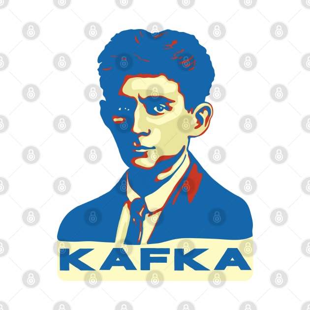 Franz Kafka by Slightly Unhinged