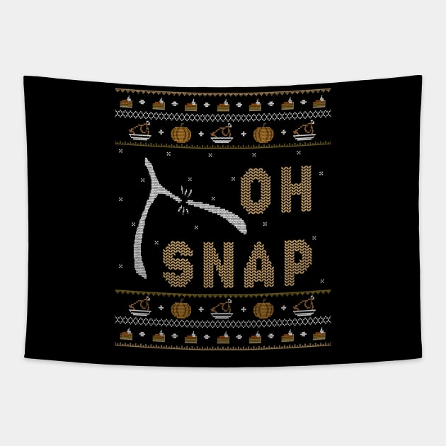 Oh Snap! Wishbone Snap Tapestry by MasliankaStepan