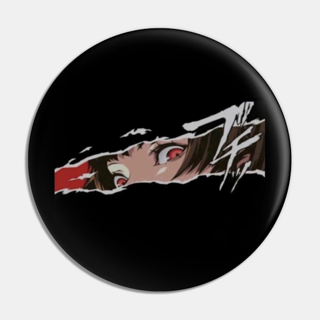 death stare Pin by luciyamazaki