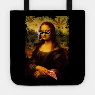 damn feels good to be a gangsta, mona lisa pizza Tote