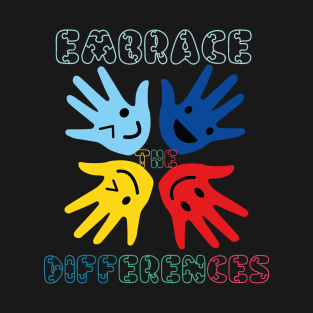 Embrace The Differences Autism T-Shirt