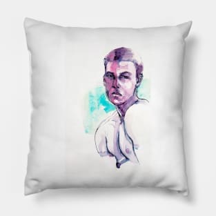 Portrait of a Young Boy Pillow