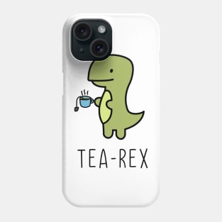 Tea-Rex Green Dino Phone Case