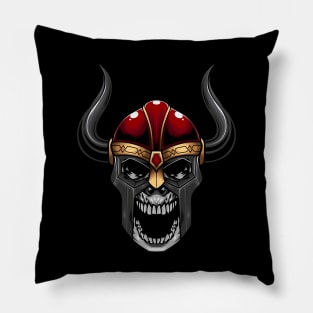 Viking Skull 1.4 Pillow