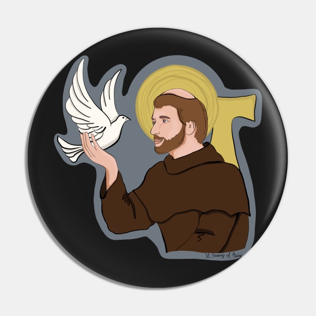 St. Francis of Assisi Pin by mfrancescon13