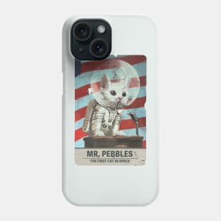 Mr. Pebbles - The First Cat In Space Phone Case