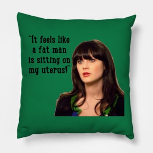 New Girl Funny Pillow