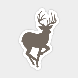 Brown Buck Graphic Magnet