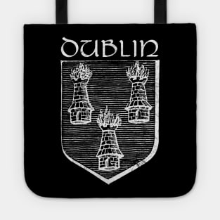 Dublin - Vintage Look Crest Design Tote