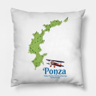 Ponza Italy Pillow