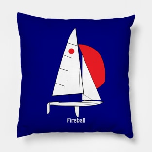 Fireball Sailboat Pillow