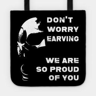 Black Noir Buster Beaver Quote Tote