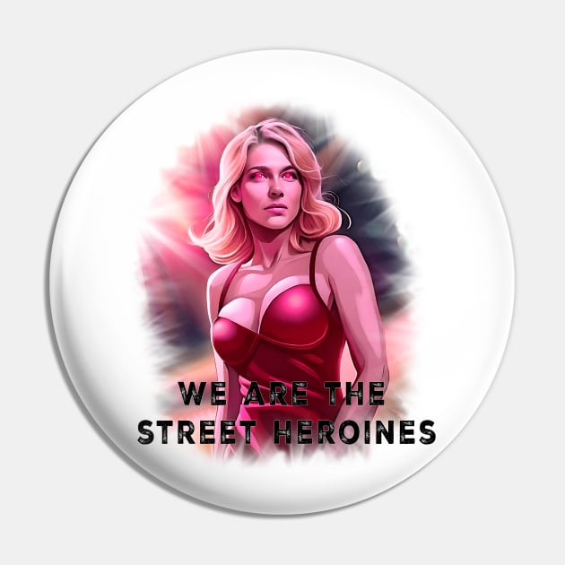 Heroine Pin by beatrizestampas