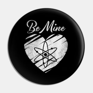 Valentine Be Mine Cosmos ATOM Coin To The Moon Crypto Token Cryptocurrency Blockchain Wallet Birthday Gift For Men Women Kids Pin