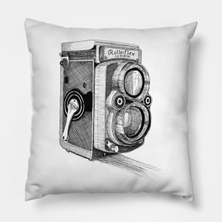 Vintage Camera Pillow