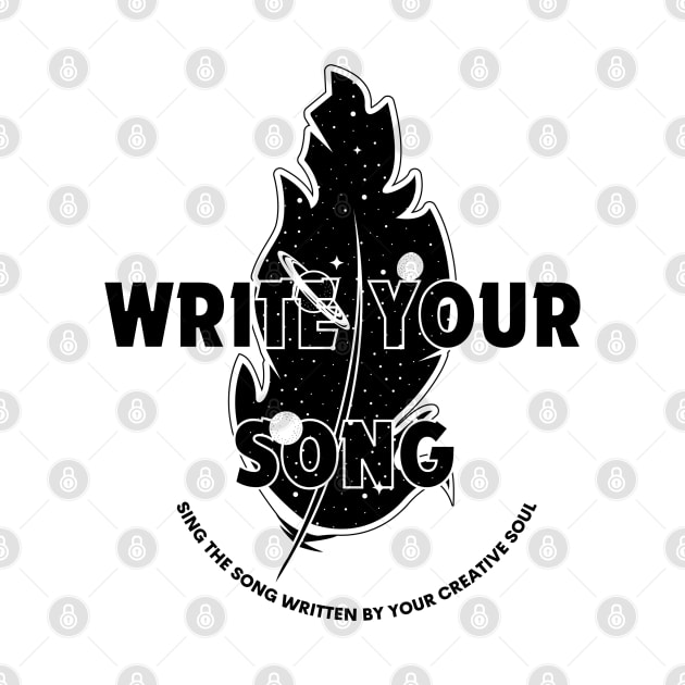 Write Your Song by Noemi Creative Souls