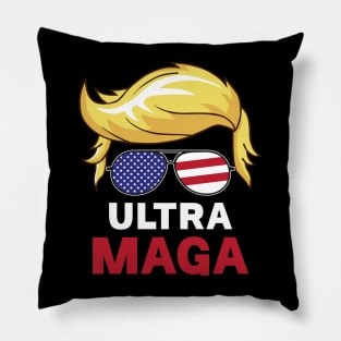 Trump Hair Ultra Maga Pillow