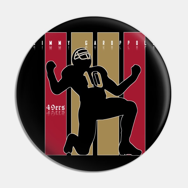 49ers Jimmy Pin by NFLapparel