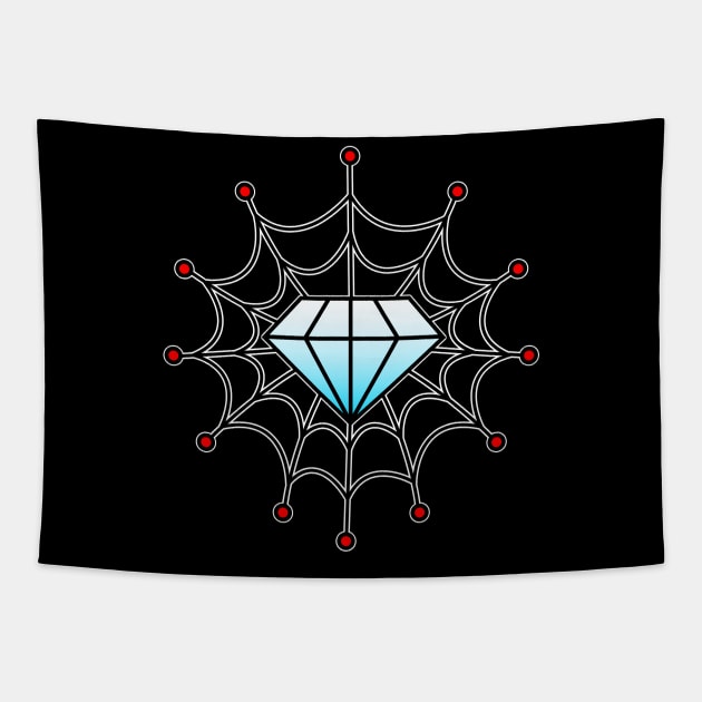 Web of Riches Tapestry by OrneryDevilDesign