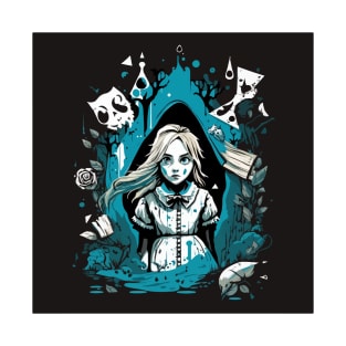 Dark Alice in Wonderland T-Shirt