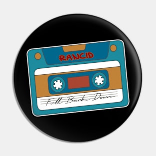 rancid fall back down cassette Pin