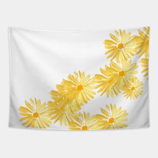 Daisy yellow pattern cute Tapestry