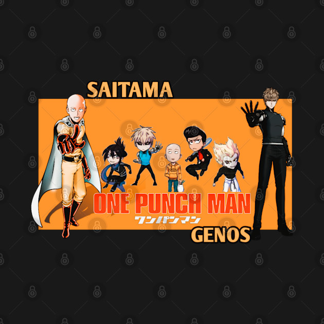 Discover Saitama orange version - One Punch Man - T-Shirt