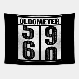 60th Birthday Oldometer 59 60 Tapestry