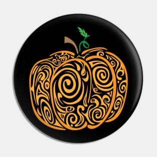Doodle Pumpkin Pin