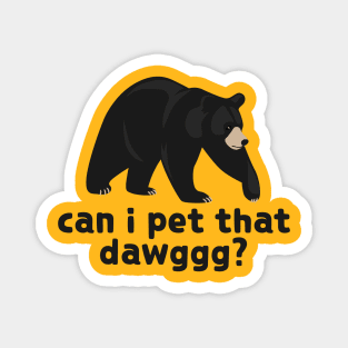 Bear - Dog Magnet