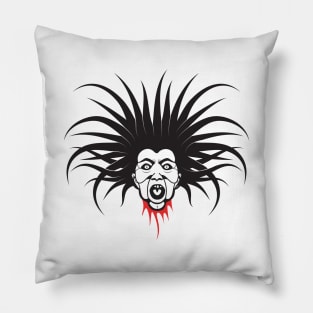 Monster With Halloween Mask Pillow