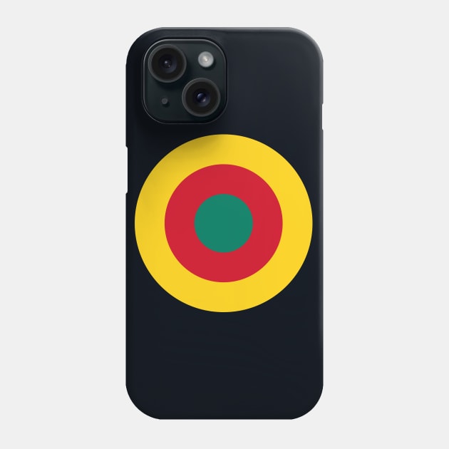 Cameroon Air Force Roundel Phone Case by Lyvershop