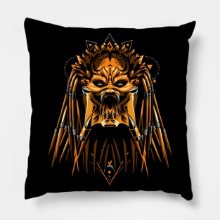 gold predator Pillow