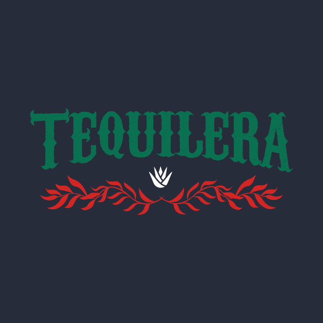 Tequilera - Mezcal - red and green by verde