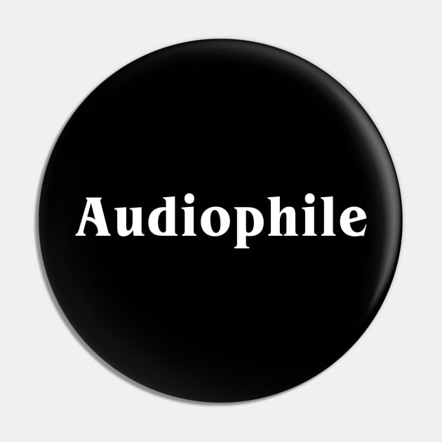 Audiophile Pin by newledesigns