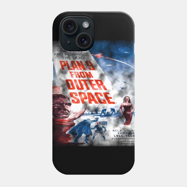 Plan 9 From Outer Space. Phone Case by OriginalDarkPoetry