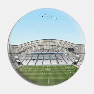 Stade Velodrome Illustration Pin