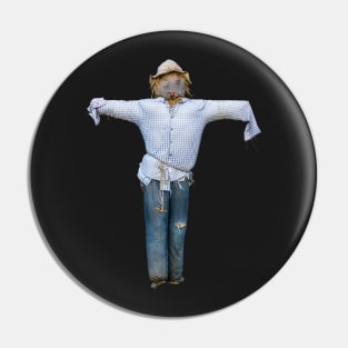 Spooky Scarecrow Pin