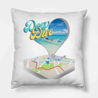 Deep Dive Pin - Travel Pillow