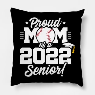 Senior graduation baseball mom Pillow