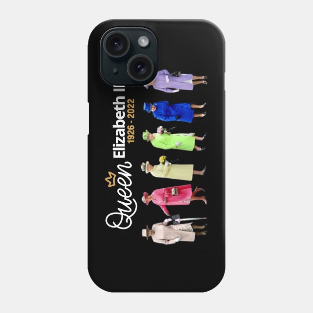 queen elizabeth Phone Case by lubystevanus