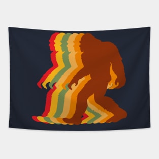 Vintage Bigfoot Lover Dad Birthday Gift Tapestry